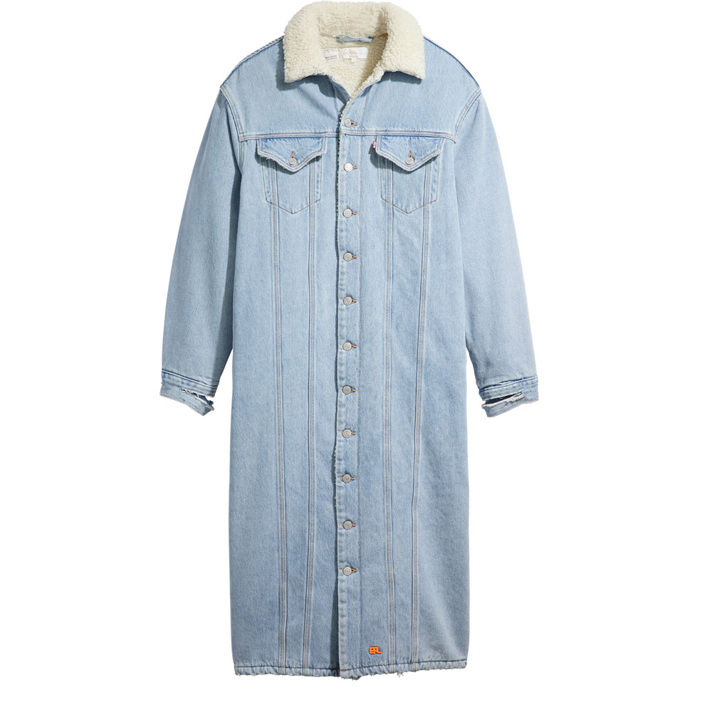 LEVIS SHERPA DUSTER WOVEN ERL07C201 BLUE _
