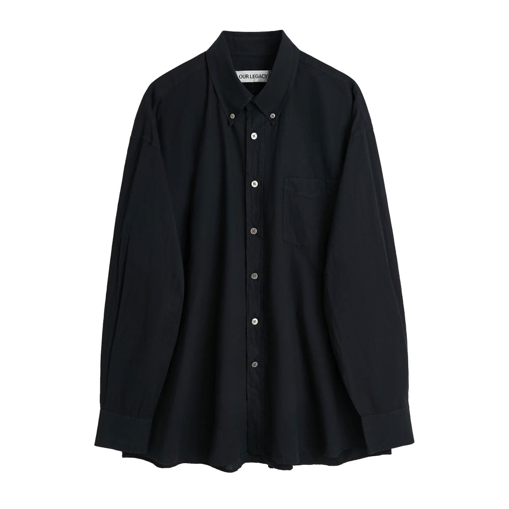 JKPT STORE / BORROWED BD SHIRT BLACK VOILE _