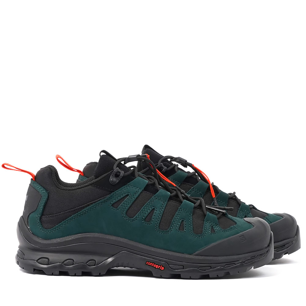 GR10K×SALOMON QUEST LOW 2 GR10K BLACK/PONDEROSA PINE/SCARLET