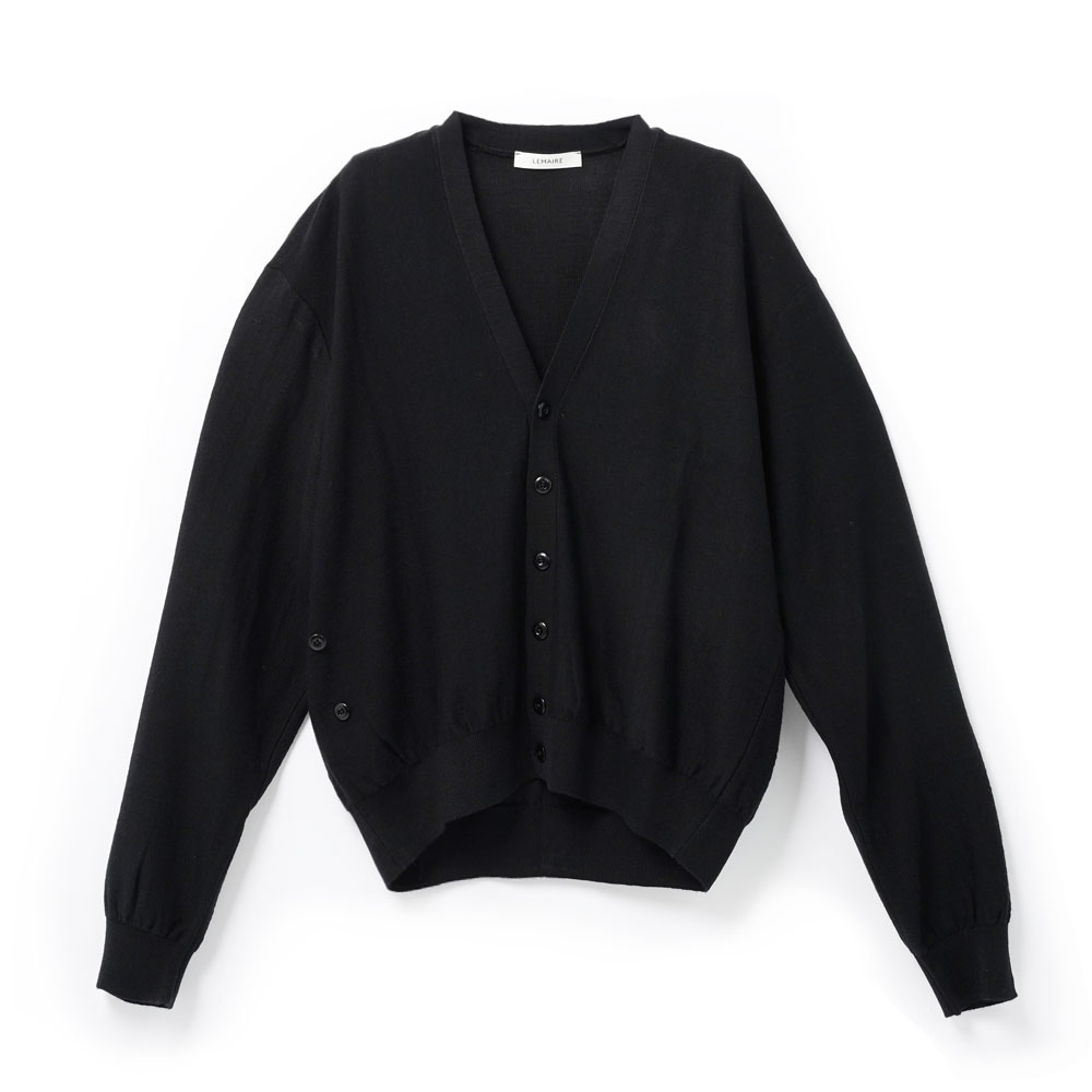 TWISTED CARDIGAN BLACK