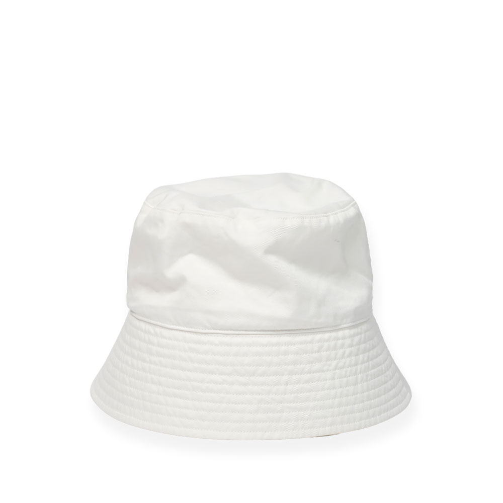 GARMENT-DYED FINX CHINO BUCKET HAT MADE BY KIJIMA TAKAYUKI WHITE A26SC01KT