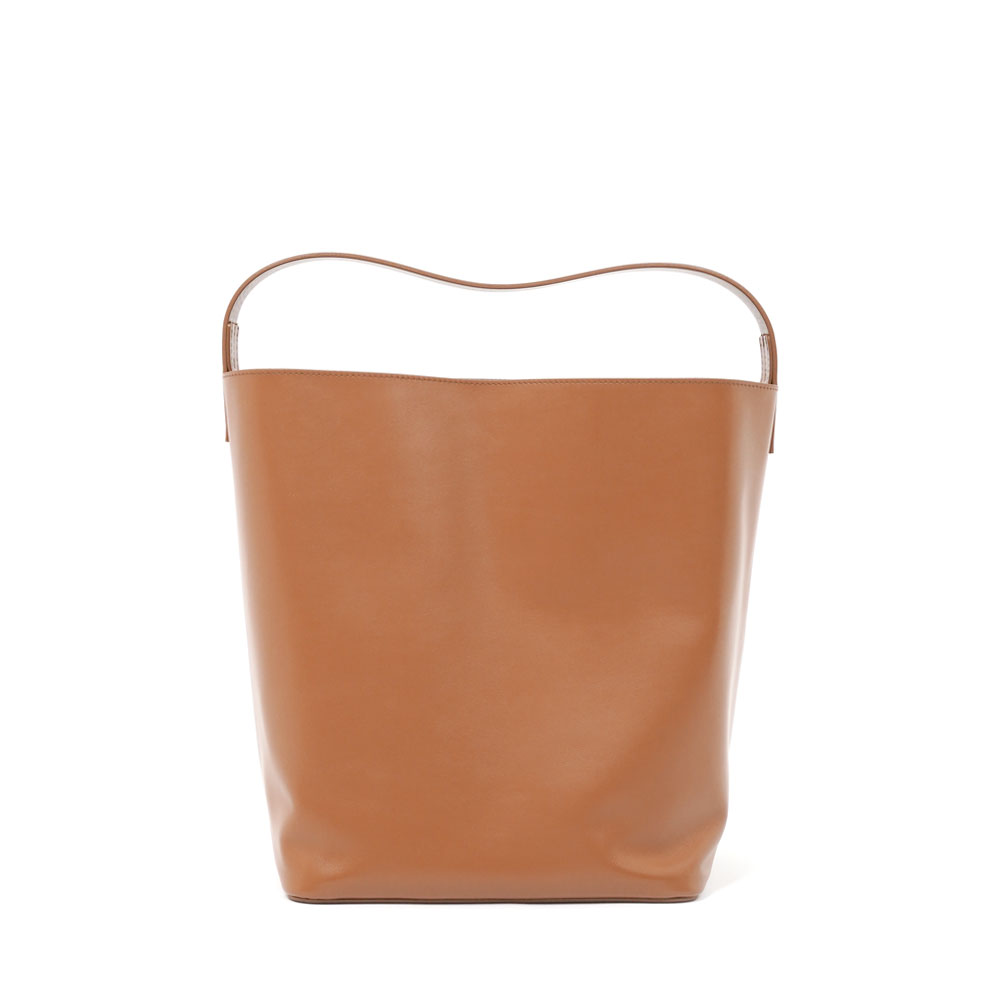 LEATHER TOTE BAG MADE BY AETA BROWN A26SB08AE