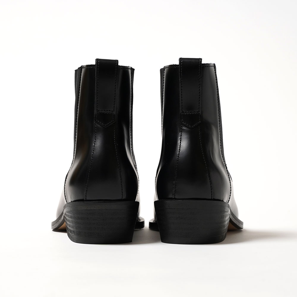 JKPT STORE / CYPHRE BOOT BLACK LEATHER