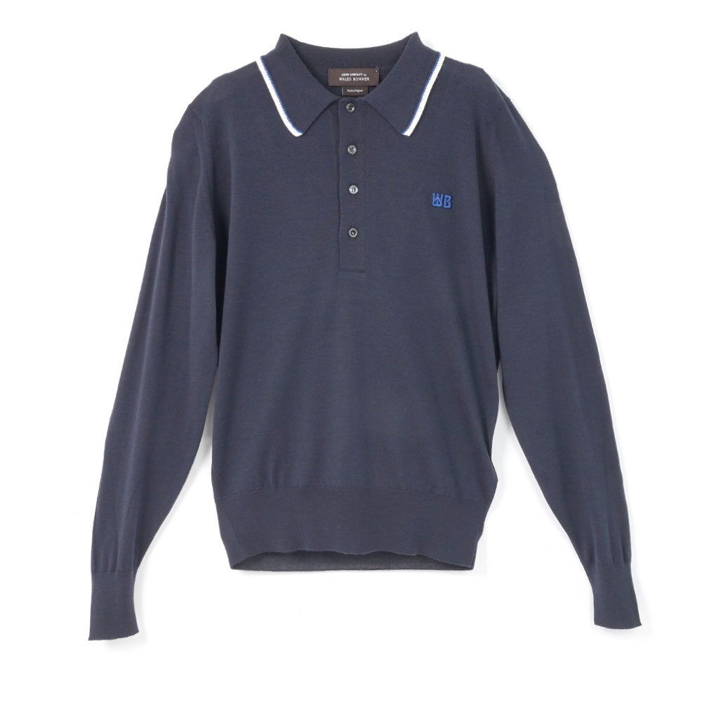 HENRY POLO NAVY Produced in partnership with John Smedley