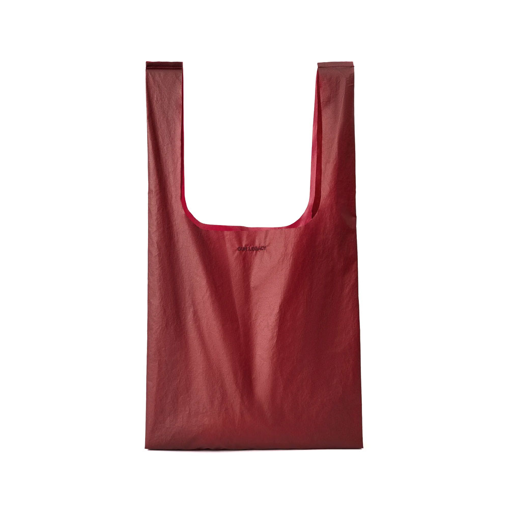 GROCERY BAG CARMINE NYLOGUARD GRID