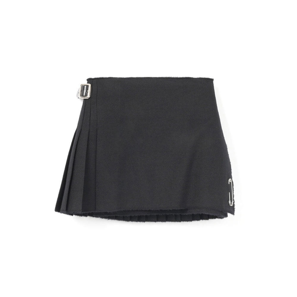 THE PEPLUM KILT BLACK