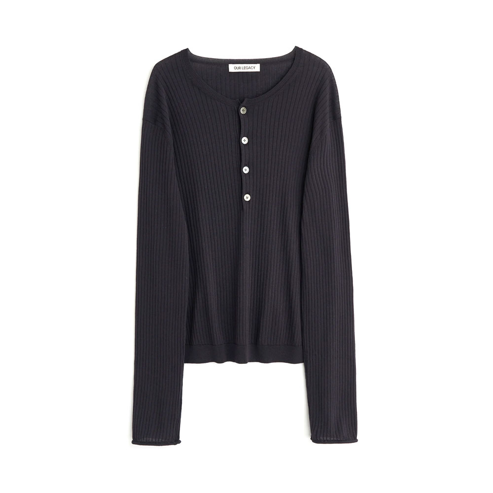 FINE HENLEY NOBLE NAVY COTTON CREPE