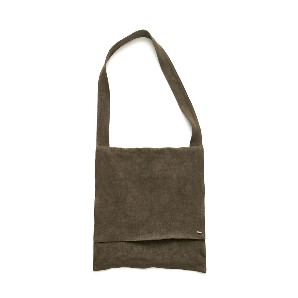 GRANDE SLACK BAG DRY OLIVE AIRY LINEN