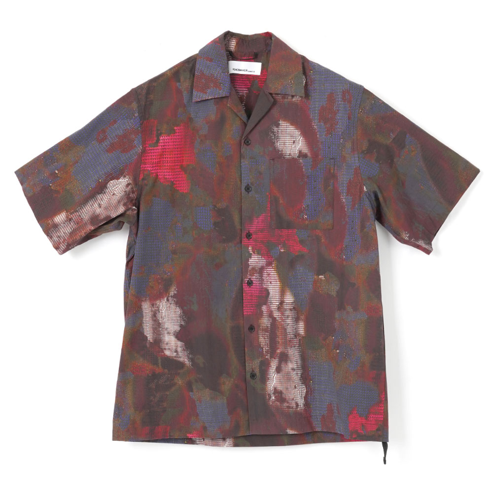 BOXY S/S SHIRT BLOOM ALLOVER