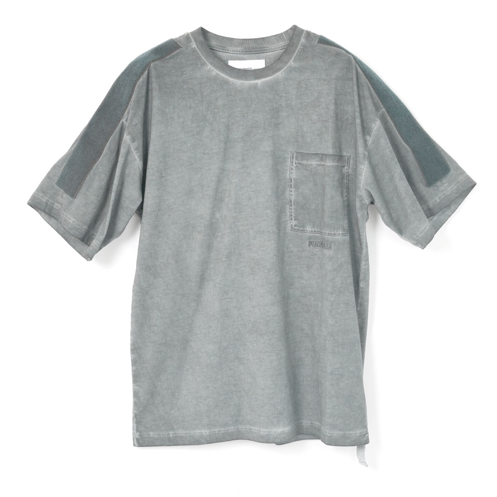 VELCRO APPLIQUE S/S LIGHT GRAY
