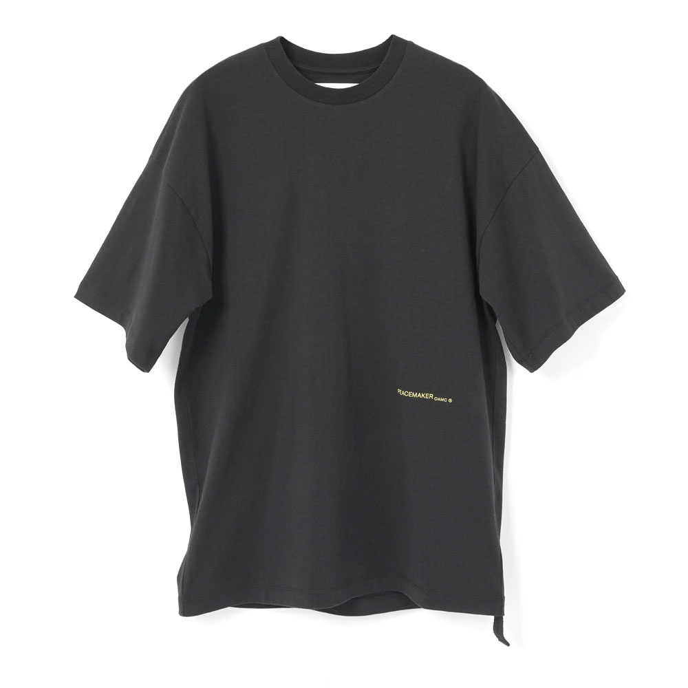 OVERSIZE TEE DOGS PRINT BLACK