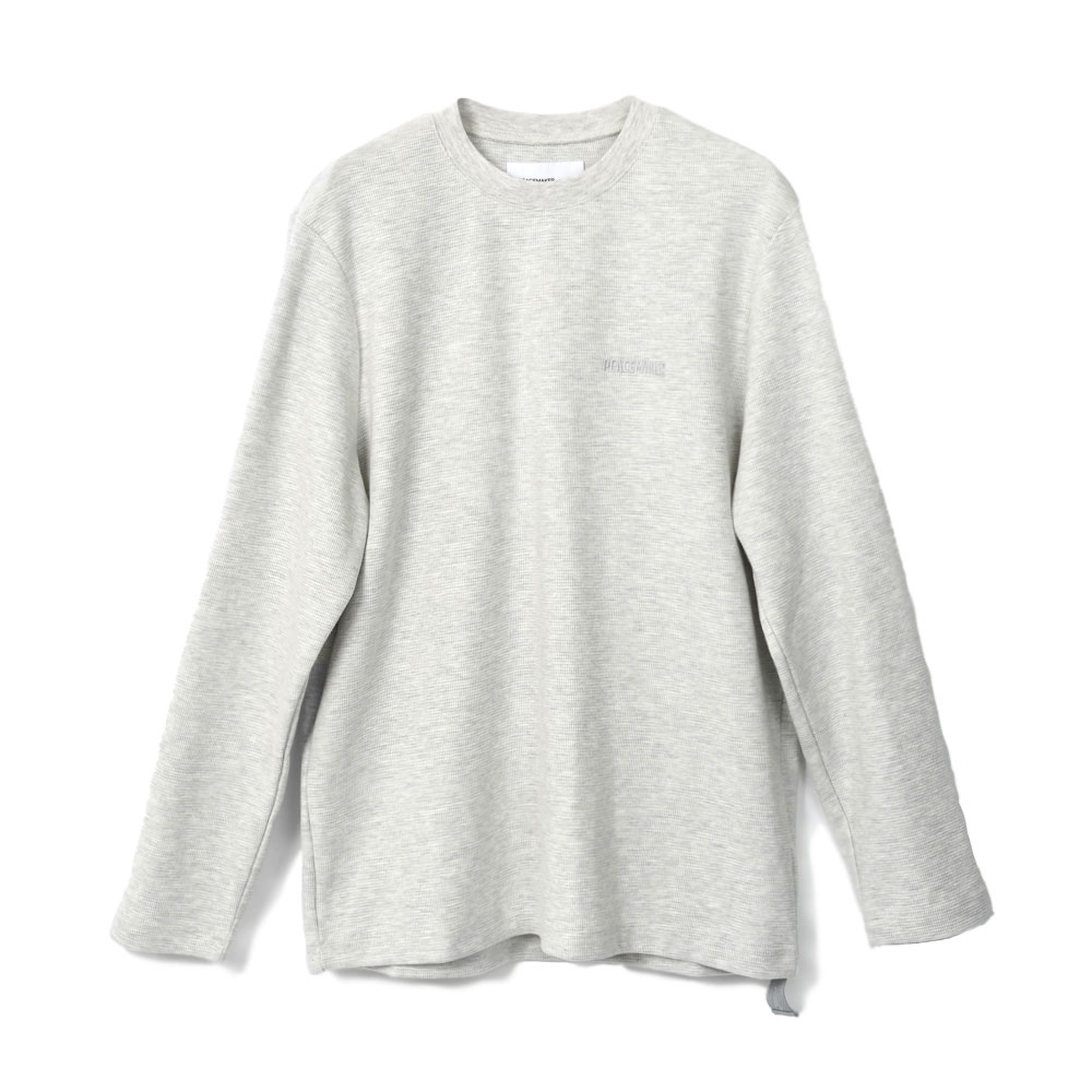WAFFLE TEE GRAY