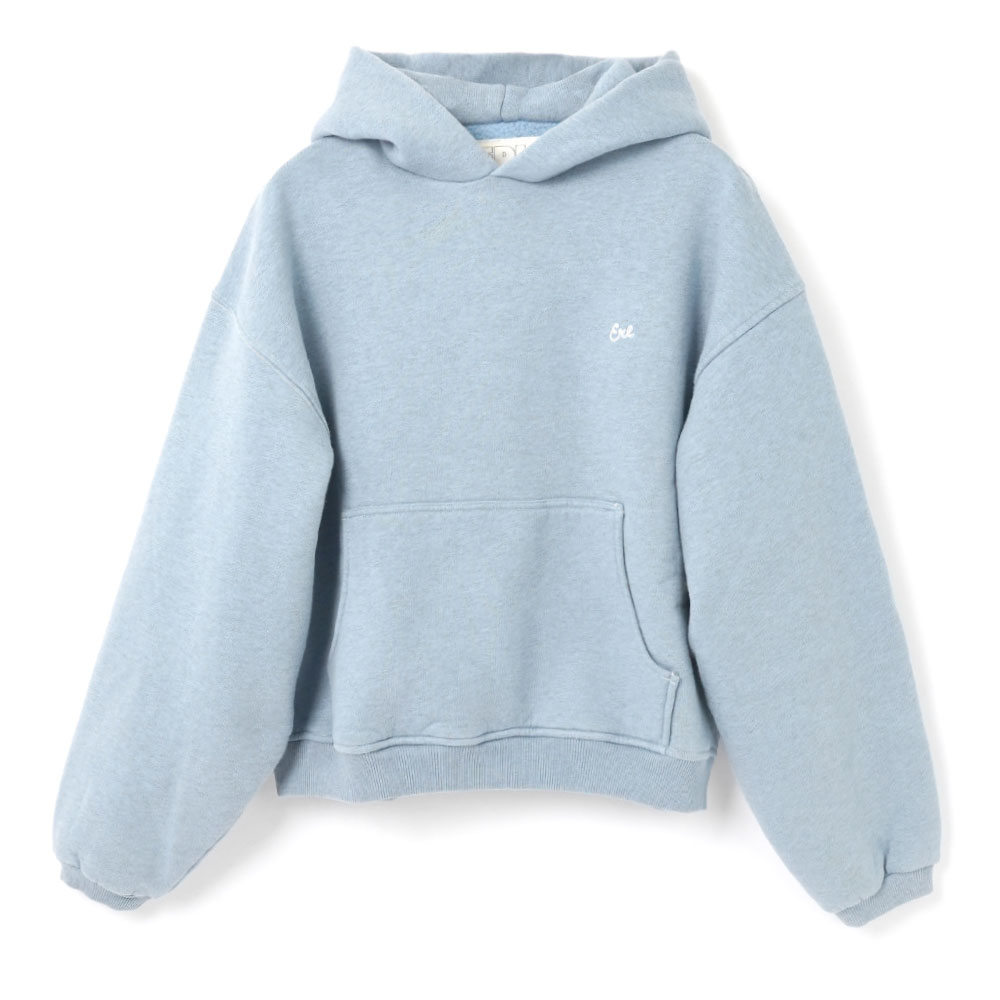 HEATHERED HOODIE BLUE