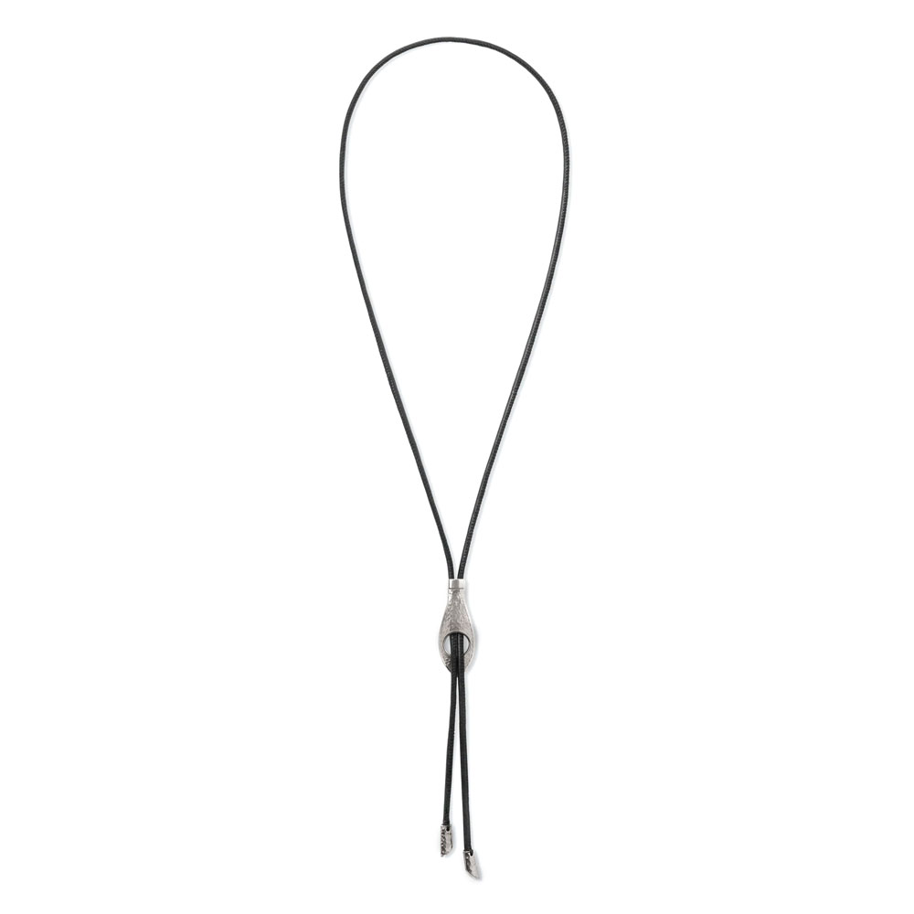 SNAKE BOLO TIE SILVER