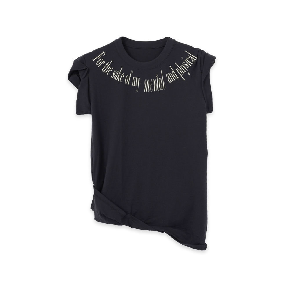 HEALTH TEE DARK GRAY