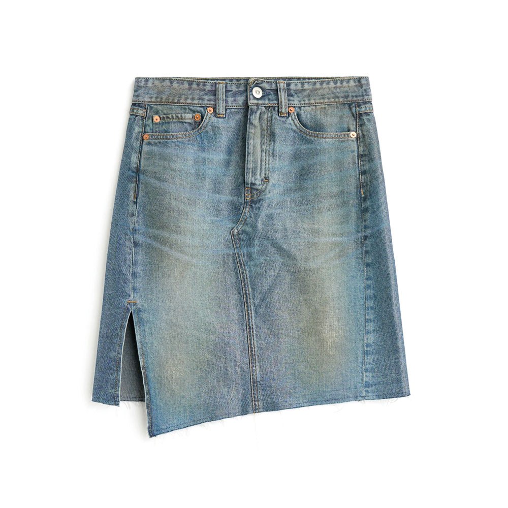 MIDI CRAFT SKIRT KINTSUGI WASH