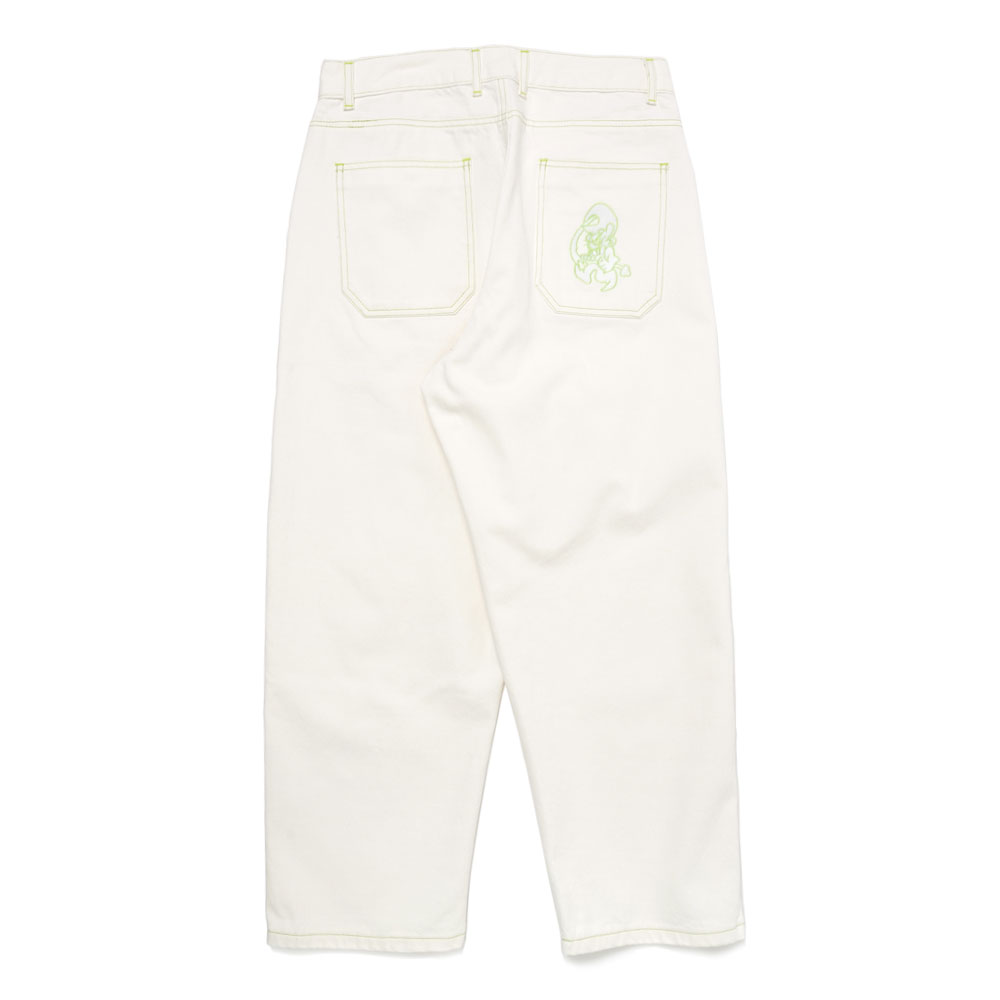 JKPT STORE / GOBLIN JEANS WHITE/GREEN