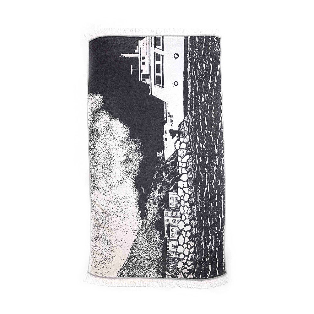 PORT TOWELS BLACK AND WHITE