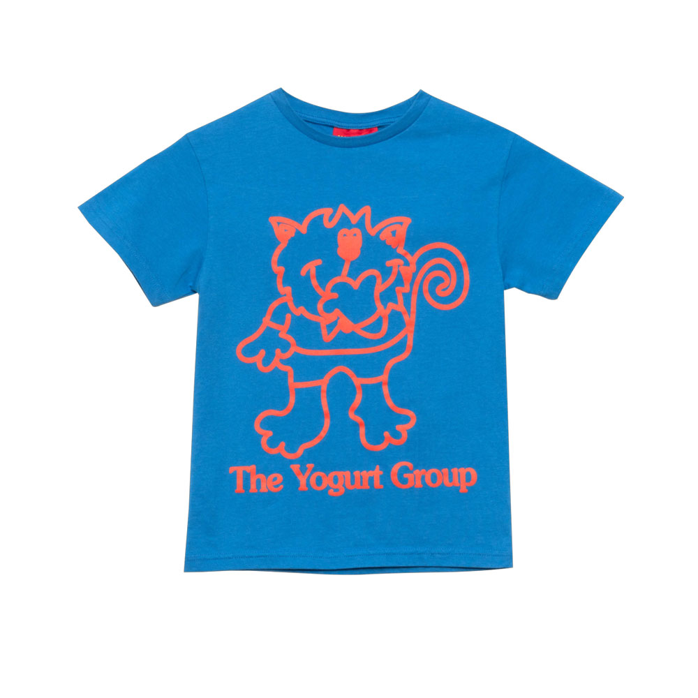 YOGURT GROUP KIDS T-SHIRT BLUE