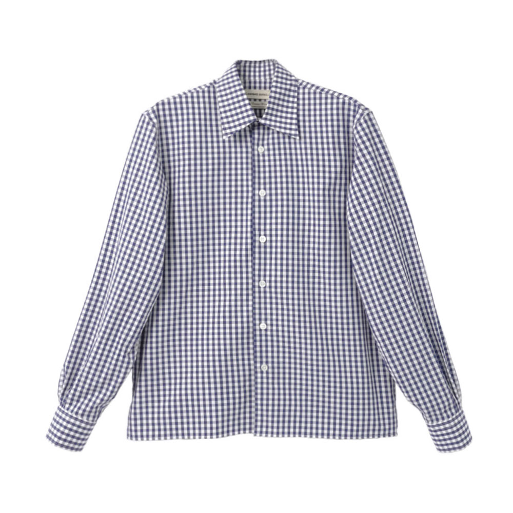CAMISA SHIRT -WOMEN'S FIT NAVY/WHITE GINGHAM CHECK