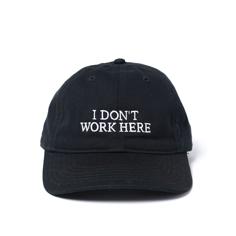 JKPT STORE / SORRY I DON'T WORK HERE HAT BLACK