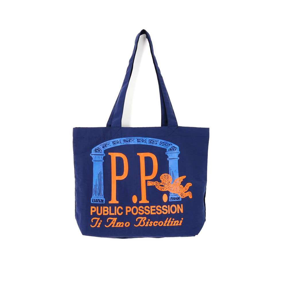 BISCOTTINI SHOPPER BAG DARK BLUE