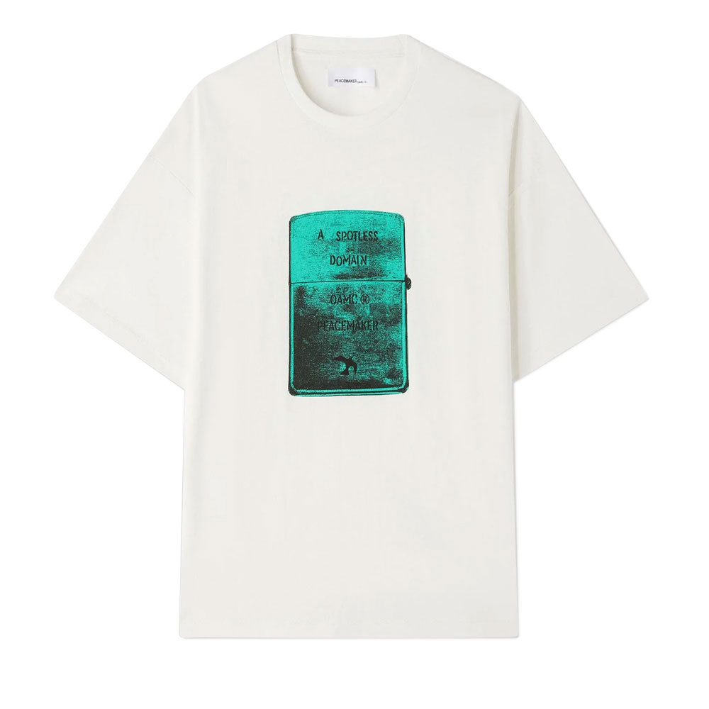 PEACEMAKER LIGHTER S/S TSHIRT SNOW WHITE