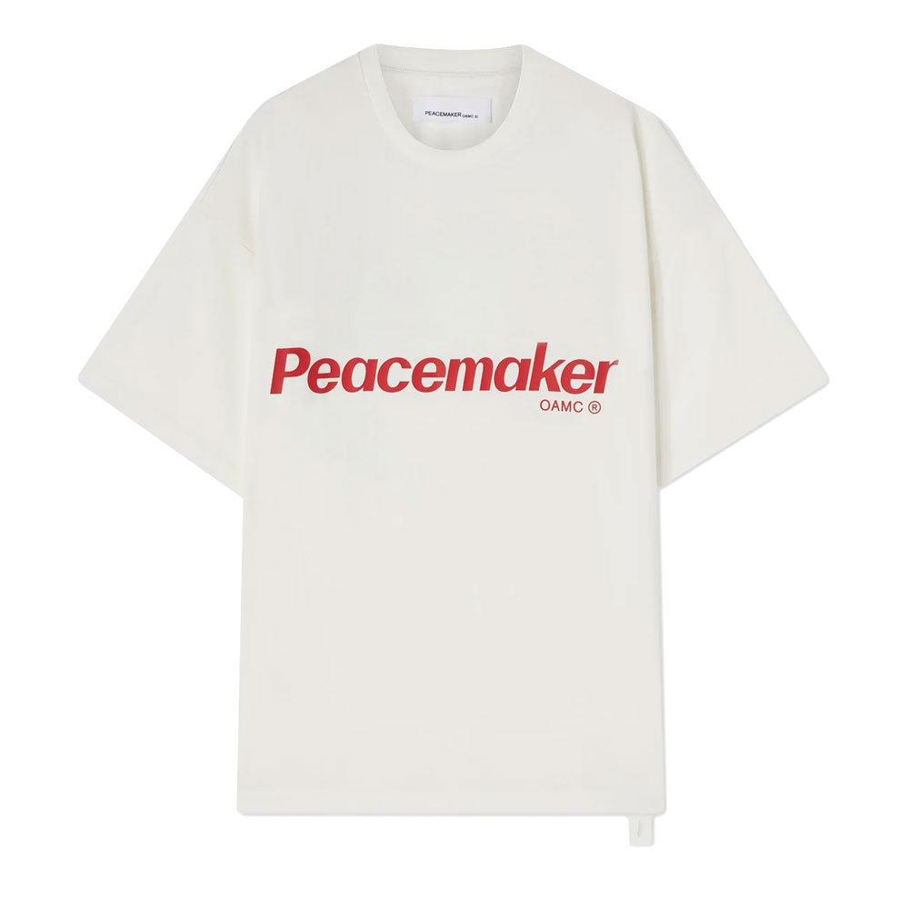 PEACEMAKER FLOWER S/S TSHIRT SNOW WHITE