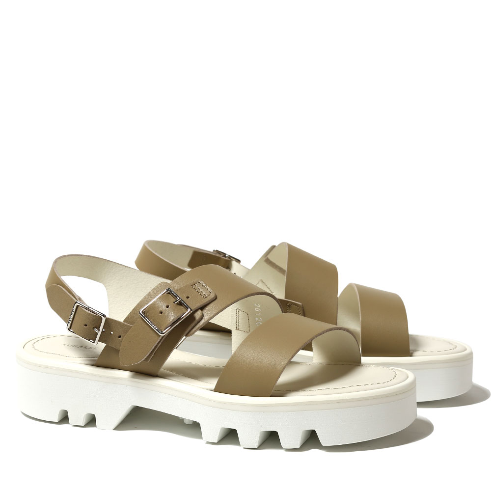 belted beach sandals made by foot the coacher