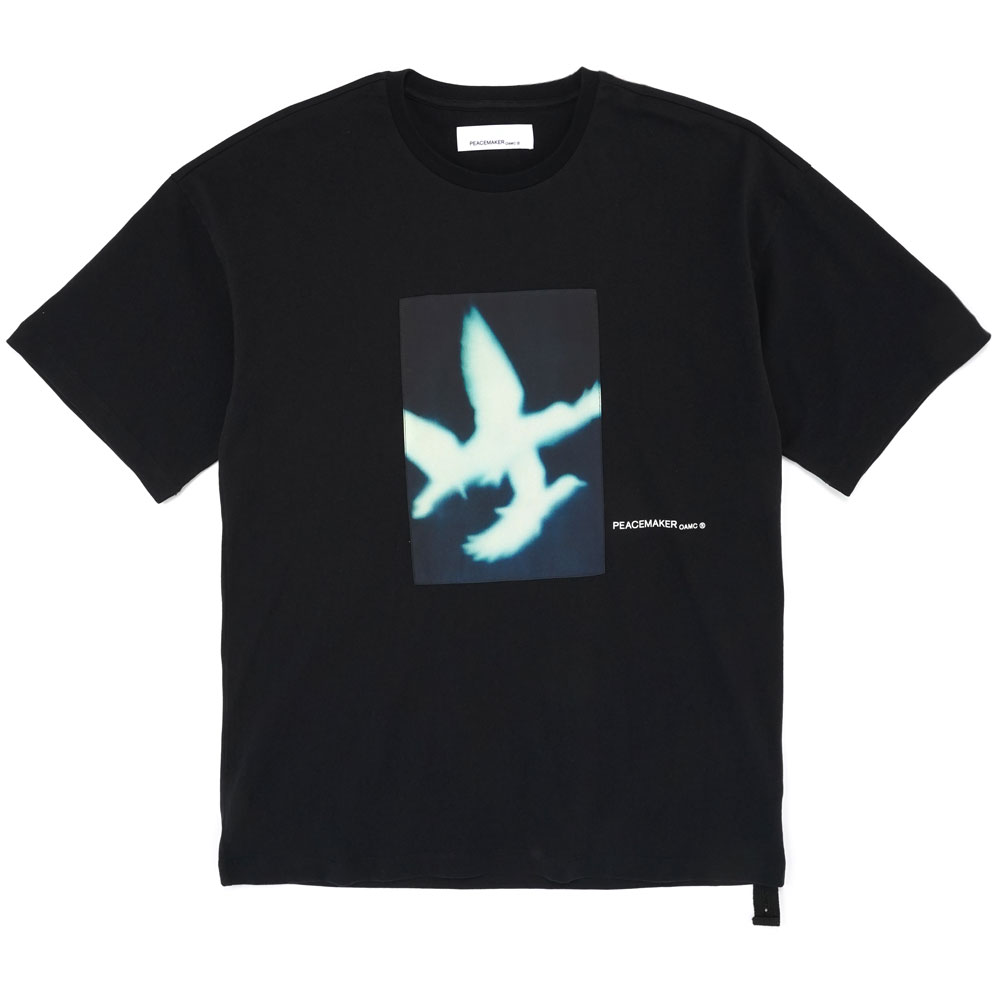 PEACEMAKER DARK FLOWER S/S TSHIRT BLACK