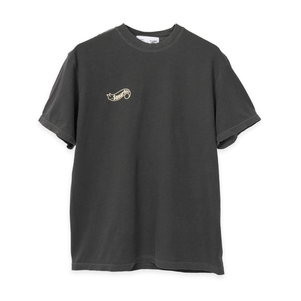 CS HOTWHEEL LOGO TEE PEPPER BLACK