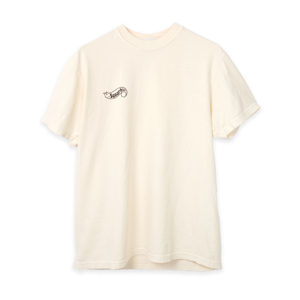 CS HOTWHEEL LOGO TEE CHAMPAIN IVORY