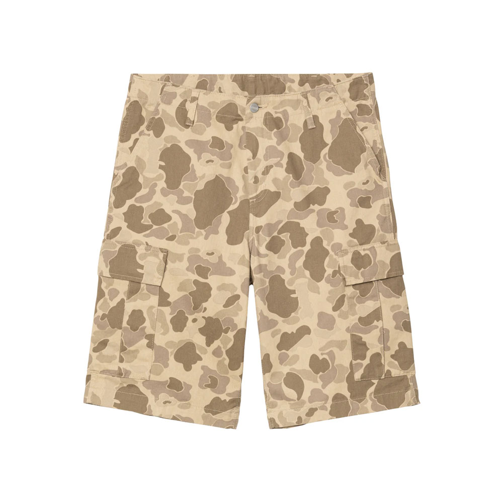 REGULAR CARGO SHORTS CAMO DUCK DESERT