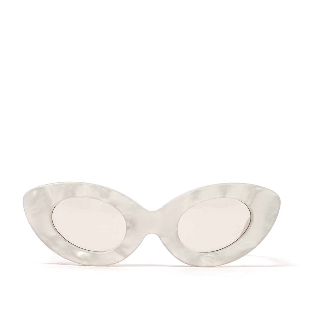 UNISEX BETTY SUNGLASSES PLASTIC MOTHER OF PEARL