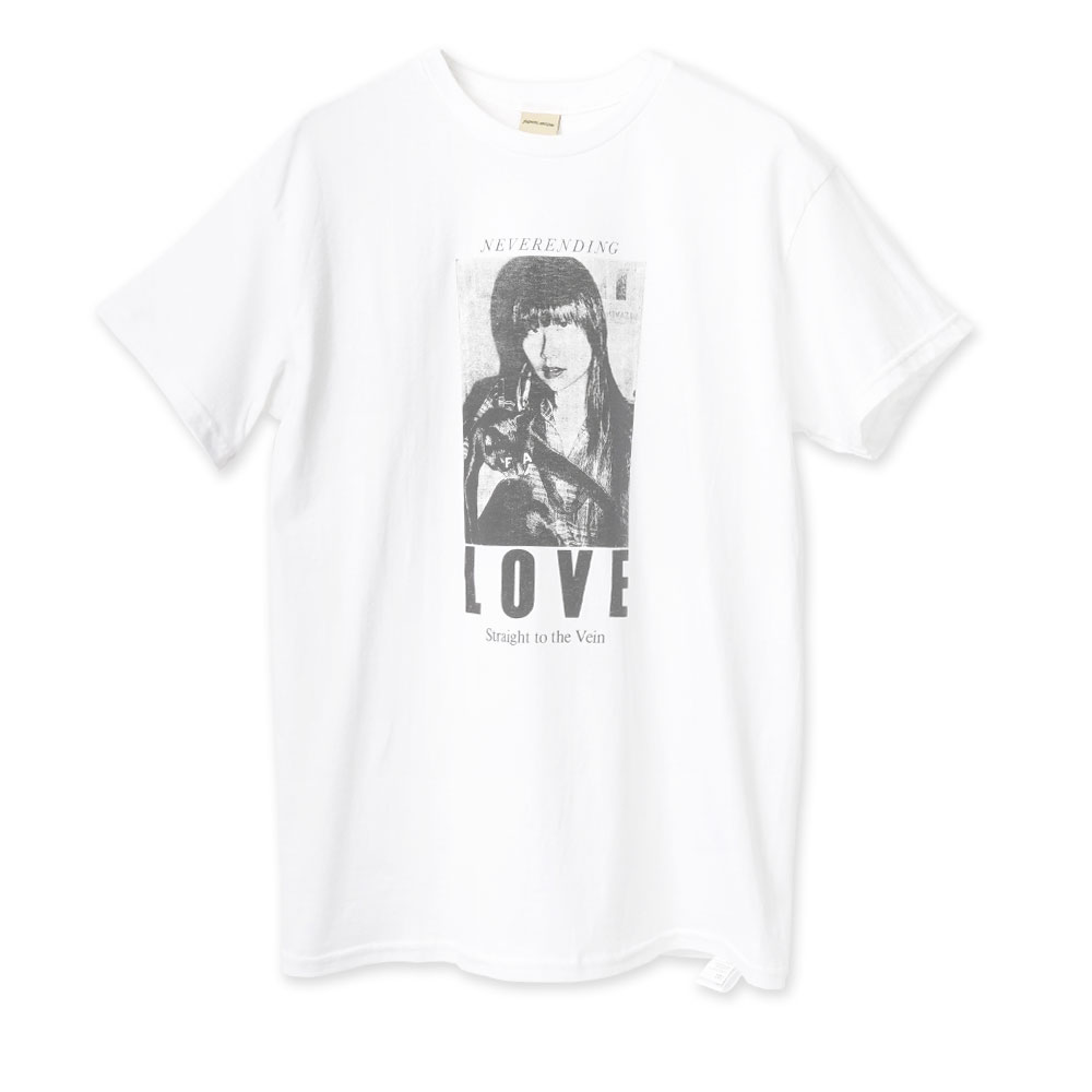 NEVERENDING LOVE TEE WHITE