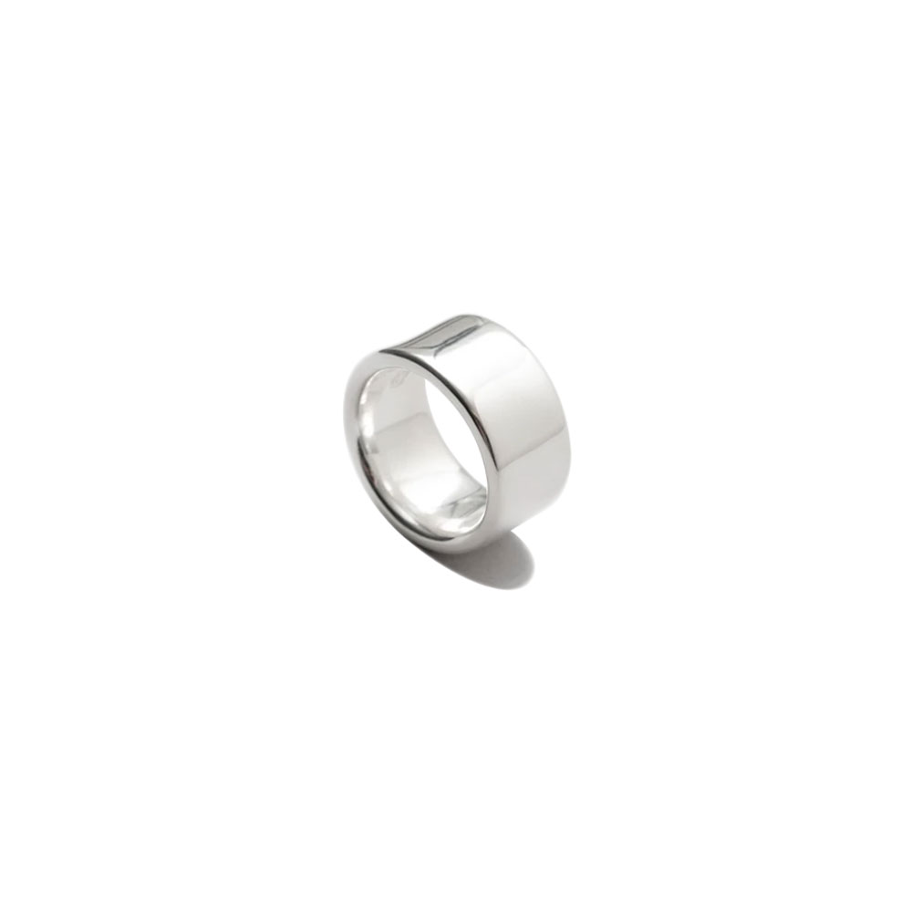 TIRE RING WIDE 101652 POLISHED SILVER