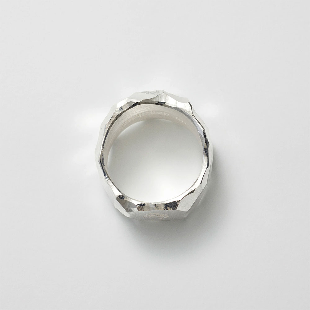 JKPT STORE / RAUK NARROW RING 101483 CARVED SILVER