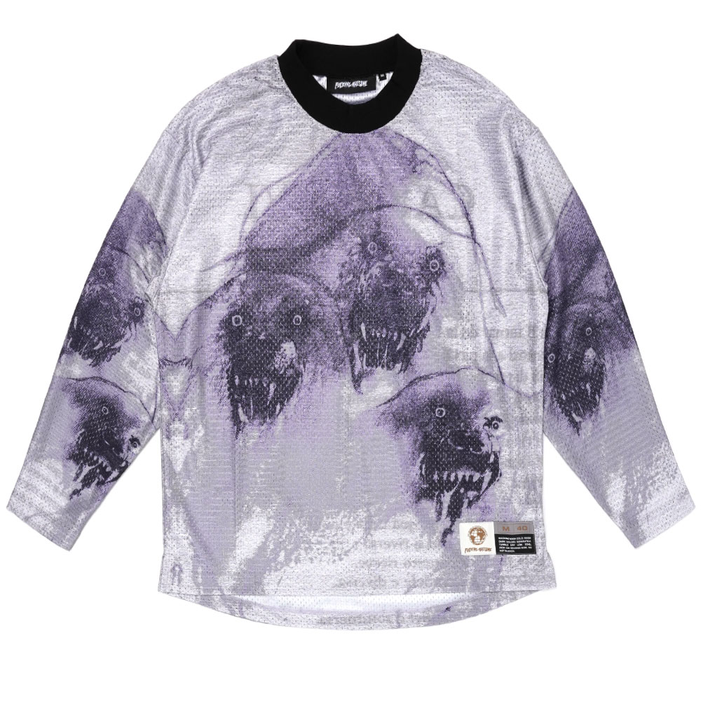 CERBERUS MOTO JERSEY PURPLE/BROWN