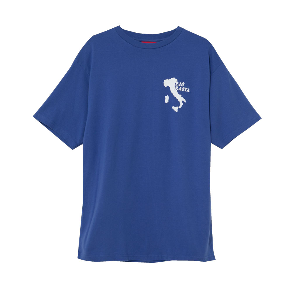 P.IU P.ASTA T-SHIRT MEDITERRAN BLUE