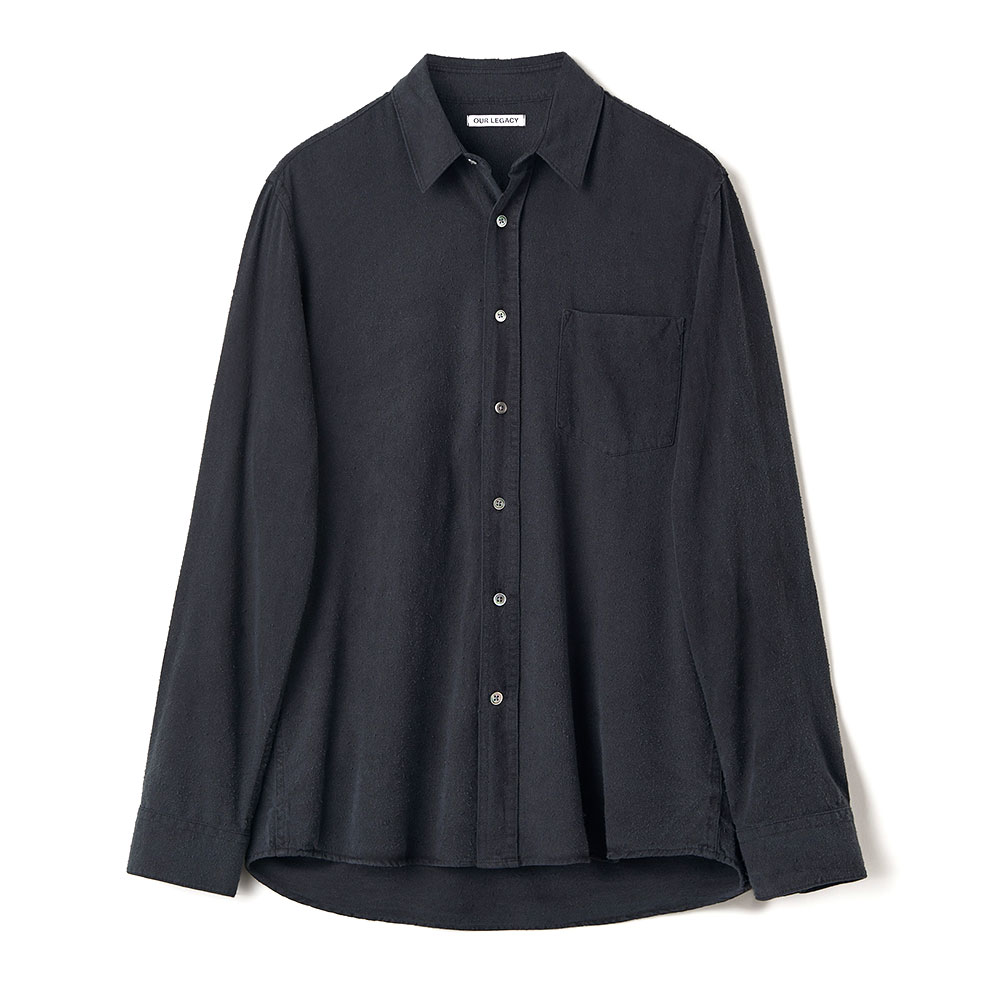 CLASSIC SHIRT BLACK SILK