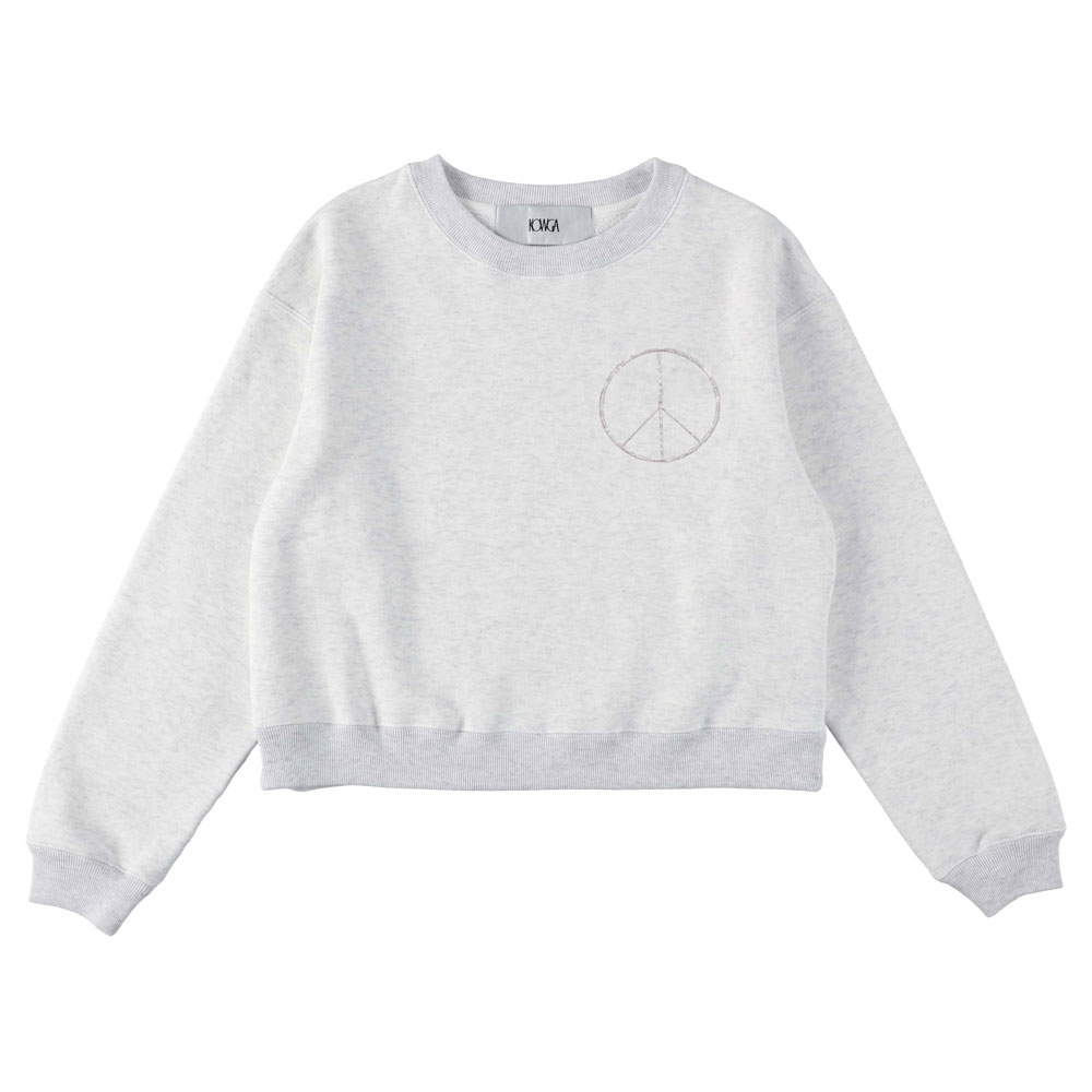 CREW NECK SWEAT ASH GREY