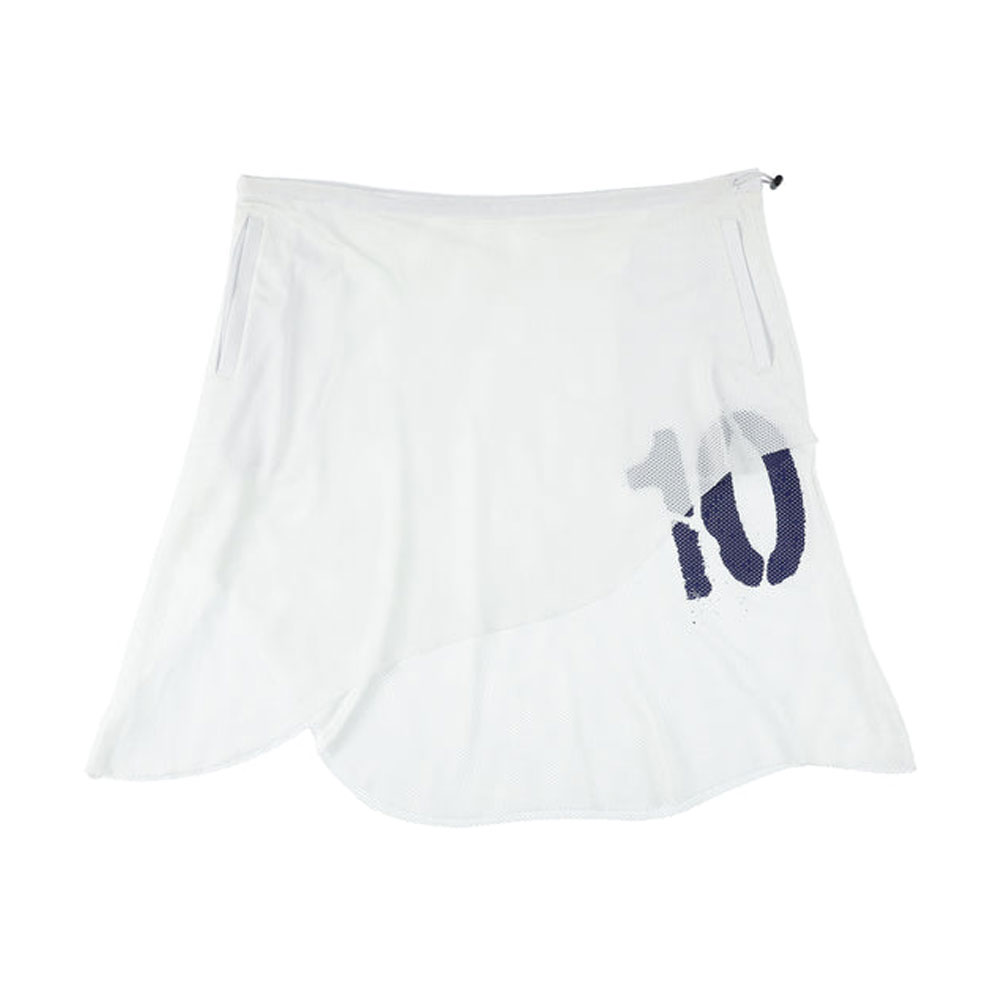 MESH LAYERED SKIRT WHITE