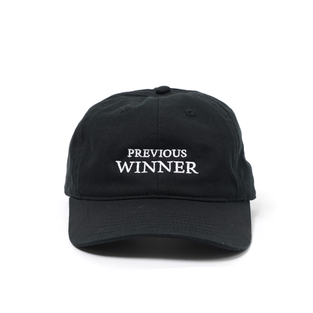 PREVIOUS WINNER HAT BLACK