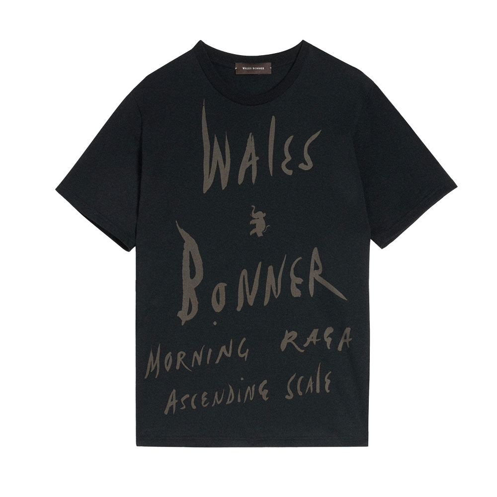 RAGA T-SHIRT BLACK