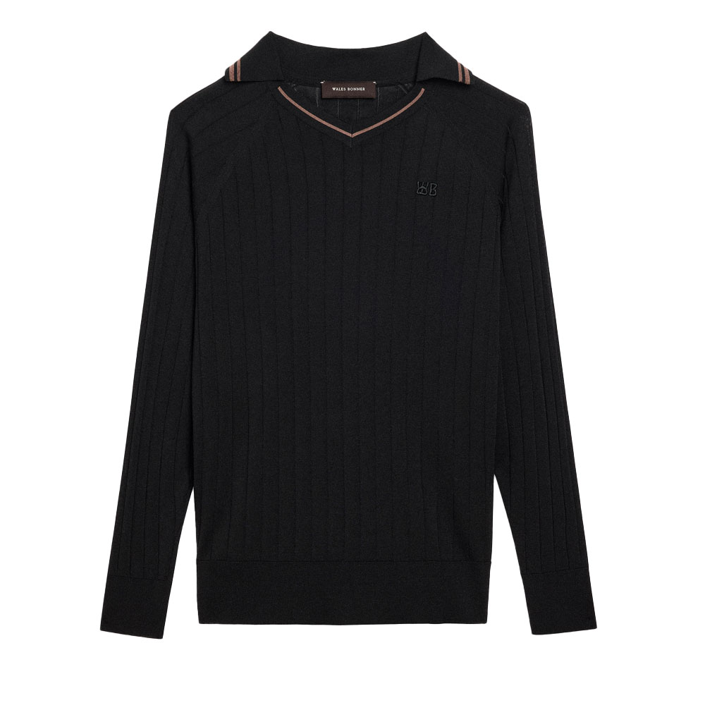 ROOTS POLO SHIRT BLACK