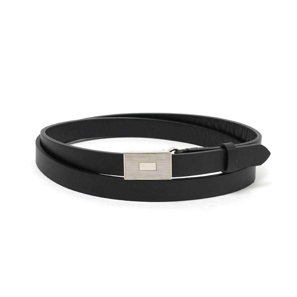 SLIDE BUCKLE BELT BLACK A00B04RP