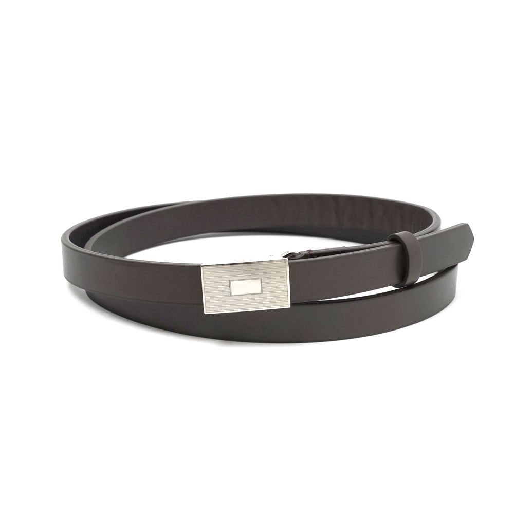 SLIDE BUCKLE BELT BROWN A00B04RP