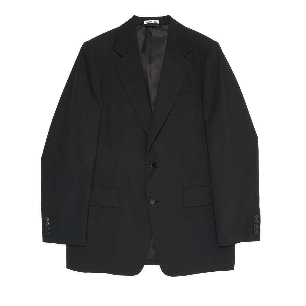 AURALEE オーラリー　ジップアップメルトンシャツジャケット AURALEE(オーラリー)の名作、Wool Serge Zip Up Blousonを改めて