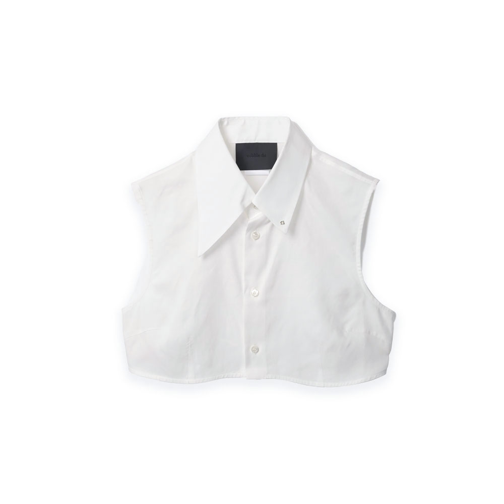 STIFF INNER COLLAR WHITE