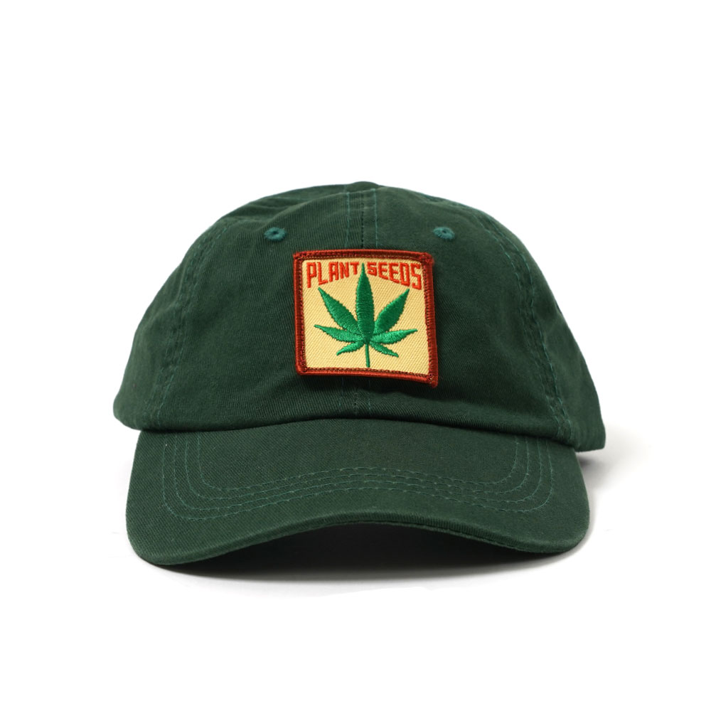 PLANT SEEDS HAT FOREST GREEN